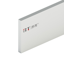 Aluminum alloy flat aluminum 100x12 aluminum profile industrial aluminum profile flat aluminum aluminum profile bracket aluminum oxide material