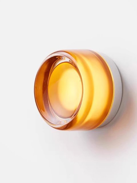 Minimalist corridor aisle bedside wall lamp round wall lamp designer aisle staircase bedroom courtyard decorative wall lamp