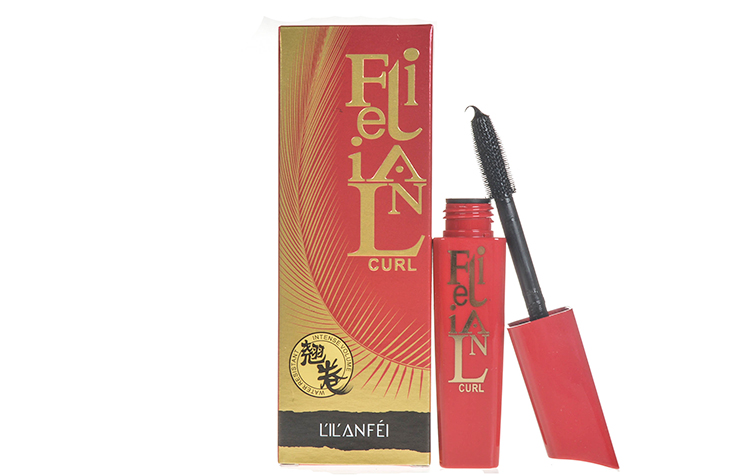 Đích thực Lilan 妃 mascara dài dày quăn không thấm nước công suất lớn tăng trưởng lỏng lớn đầu bàn chải 10 ml chuốt mi kiss me hồng