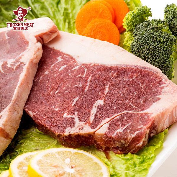 全国实体连锁品牌 富临美达 澳洲进口安格斯牛排套餐 10片共1480g 天猫优惠券折后￥168包邮（￥218-50）送南美白虾200g+酱料