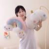 Ins style simple smiley face rainbow clouds love unicorn pillow sofa cushion girl bedside bay window cushion