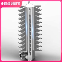 Electric fish scale scraper blade tooth head accessories fish scale planer fish scale scraper brush special small stainless steel blade