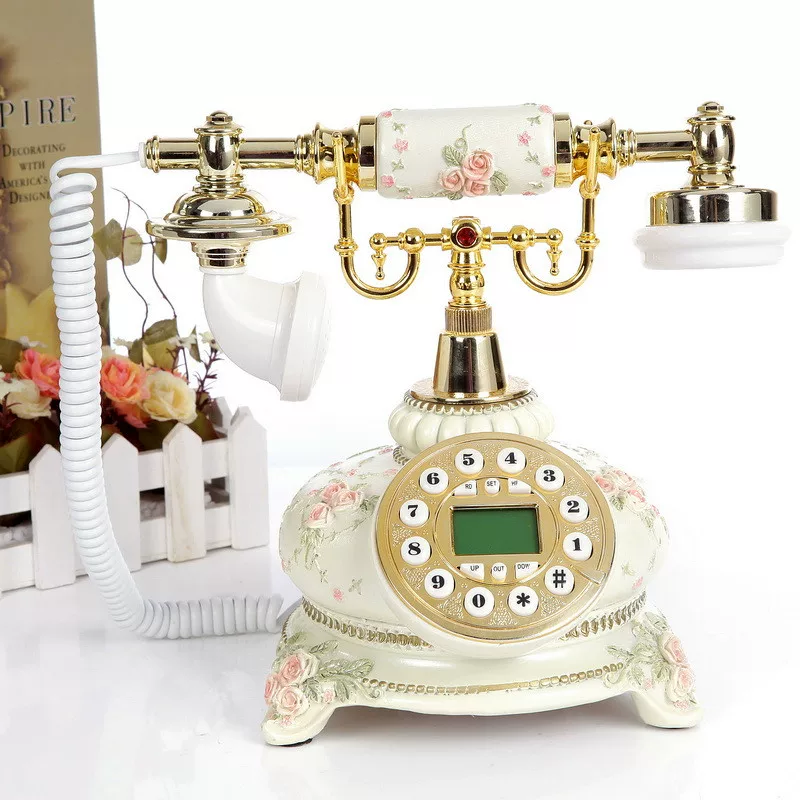 Antique retro fashionable telephone, new collection