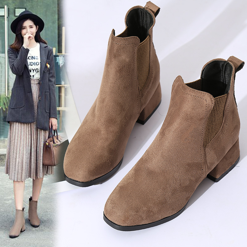 Bottes mi-saison femme en Caoutchouc - Ref 3250343 Image 4