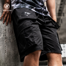 BD bodybuilding station New function tooling shorts men loose fashion simple all sports casual shorts men summer