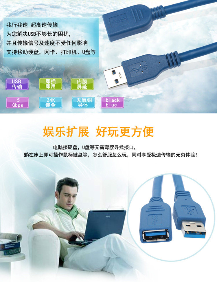 Prolongateur USB - Ref 434991 Image 12