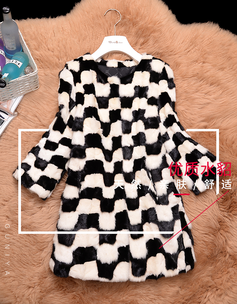 Manteau de fourrure femme ZOENUU   - Ref 3175234 Image 8