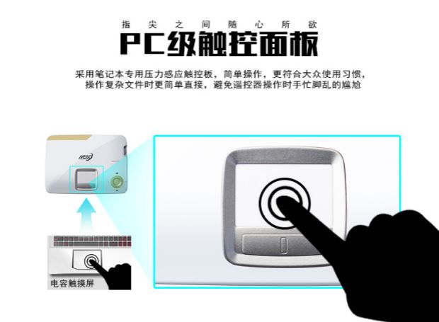 Meigao G20 phiên bản màn hình cảm ứng chữ viết tay doanh nghiệp micro 16 lõi mạnh mẽ máy chiếu HD bẩn - Máy chiếu máy chiếu viewsonic