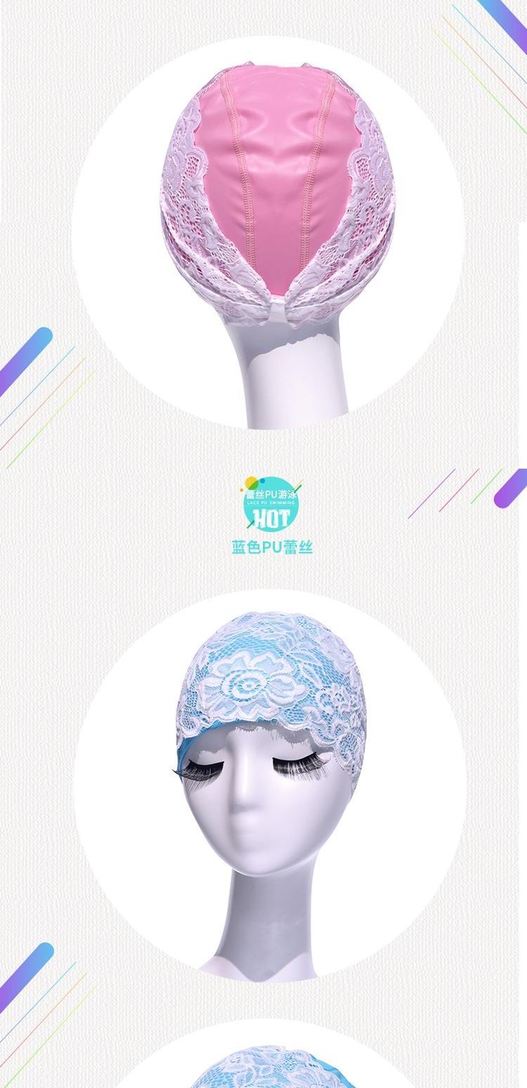 Mũ bơi cá mũ lưỡi trai nữ tóc dài không thấm nước tăng trưởng không có đầu thời trang Hàn Quốc bịt tai kích thước lớn 	mũ bơi biển