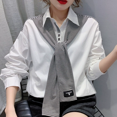 Сексуальная рубашка, модный осенний комплект, европейский стиль, 2021 года, в западном стиле, имитация рубашки