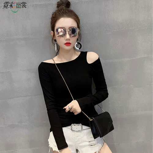 Демисезонный модный дизайнерский осенний базовый приятный телу лонгслив, коллекция 2022, в западном стиле, тренд сезона