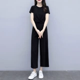 Летняя одежда, тонкий модный комплект, 2021 года, в западном стиле, подходит для подростков, по фигуре