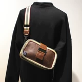 Японская ретро сумка через плечо, сумка на одно плечо с молнией, рюкзак, трендовая небольшая сумка, нагрудная сумка подходит для мужчин и женщин, барсетка