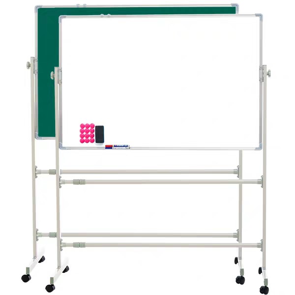 Magnetic Whiteboard Office Teaching Mobile Training Lecture Company Graffiti Erasable plate bracket blackboard small band wheel