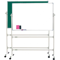Magnetic whiteboard office teaching Mobile training lecture company graffiti erasable board Bracket type blackboard small pulley