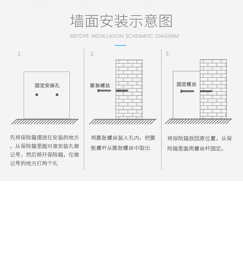 YONGFA Yongfa nhà an toàn lớn 150cm bảo mật 3c chứng nhận mật khẩu vân tay an toàn Khóa thông minh WiFi văn phòng tất cả các bức tường đầu giường bằng thép 1,5 mét