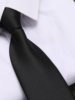 Men's Business Zipper Black Striped Tie Formal Wear Professional Korean Style Suit Interview No-Tie Lazy Easy-To-Pull Trendy Tie