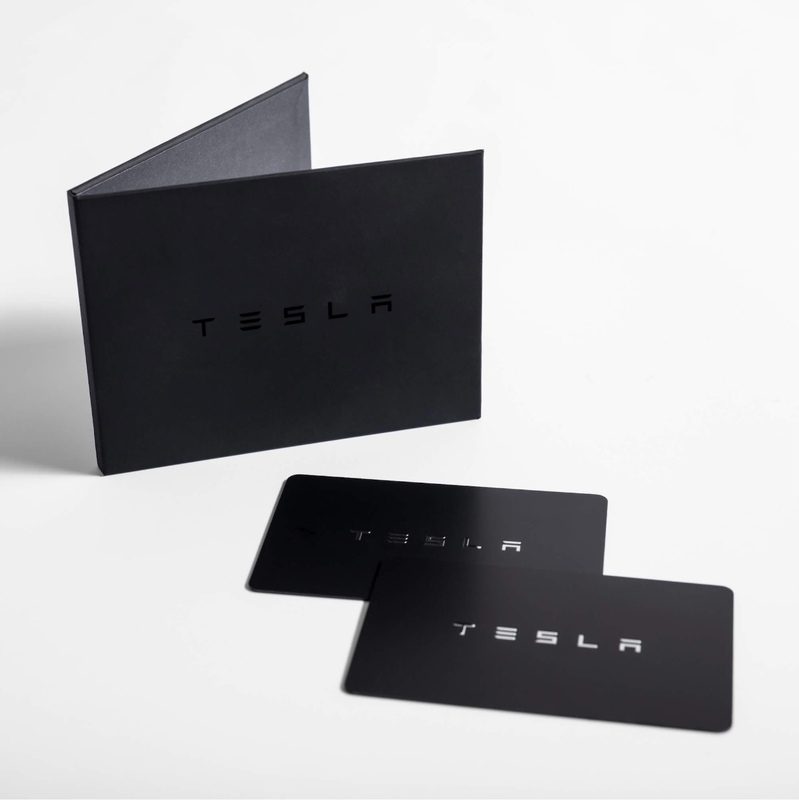 Brand New Tesla Card Key Tesla Model 3/Y Original Genuine Key Card from 4S Store [One Piece]