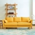 Phong cách Bắc Âu căn hộ nhỏ kết hợp hiện đại tối giản sofa vải phong cách Nhật Bản phòng khách phòng ngủ đầy đủ gấp ba - Ghế sô pha