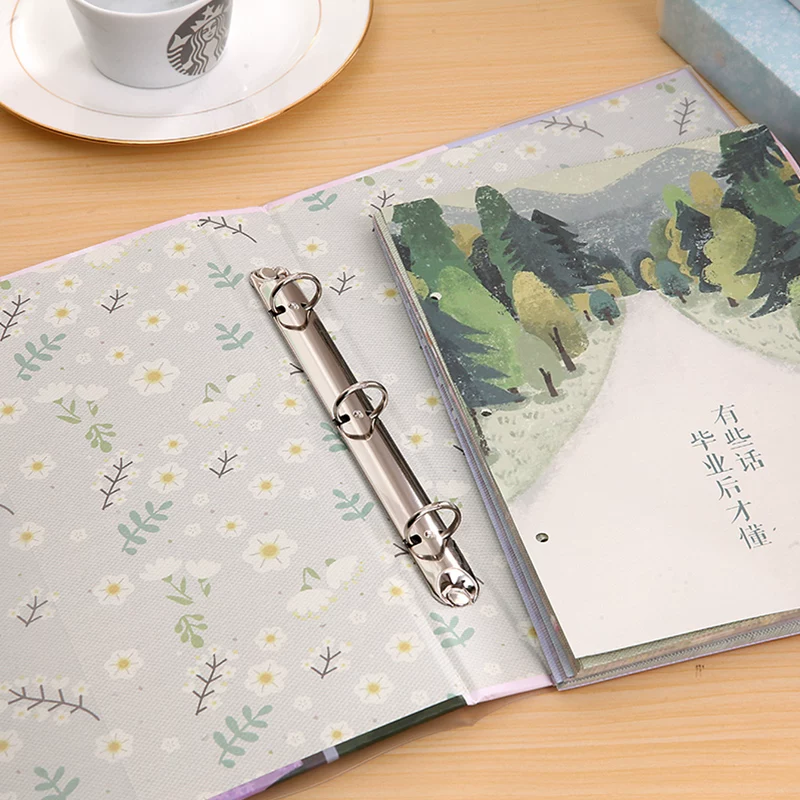 Retro photoalbum for students, tear-off sheet, for secondary school