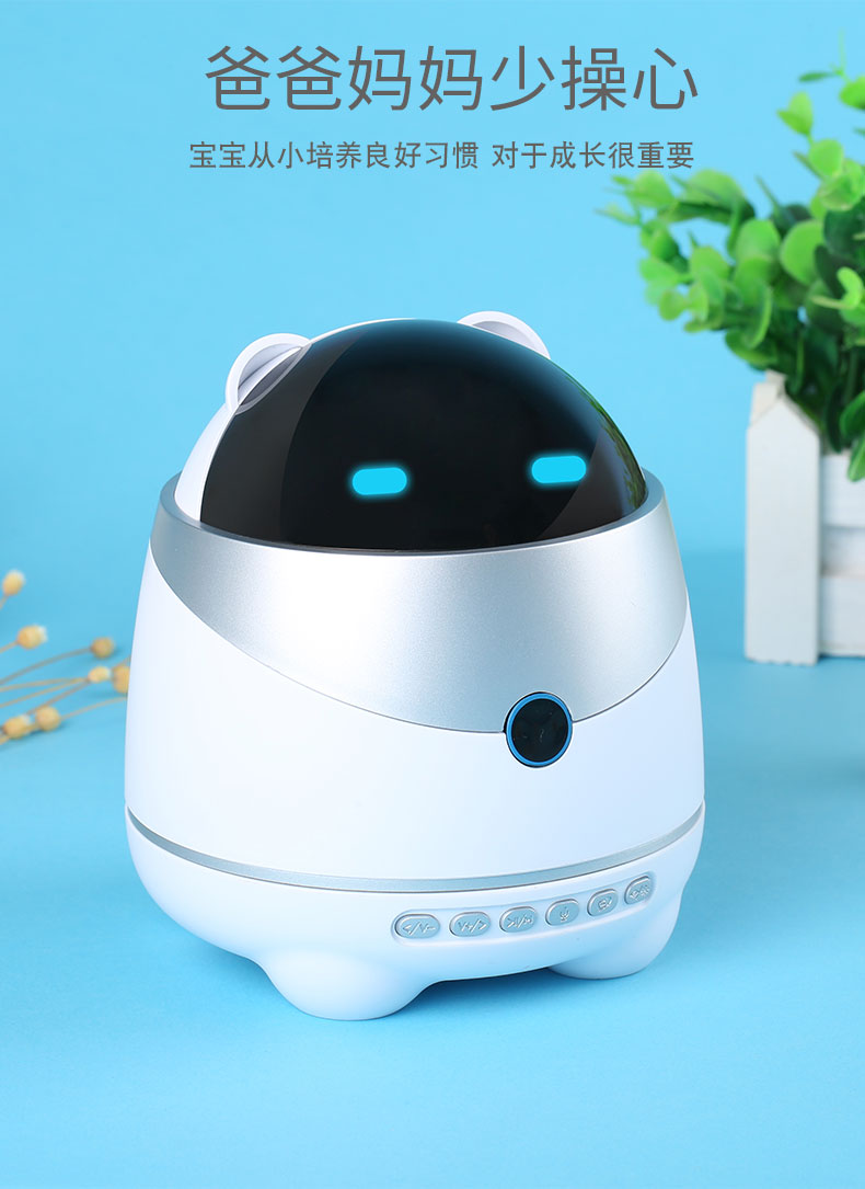 Giáo dục sớm thông minh robot đối thoại bằng giọng nói công nghệ cao đàn ông và phụ nữ trẻ em câu đố giáo dục đồng hành đồ chơi đồ chơi thông minh cho bé 2 tuổi