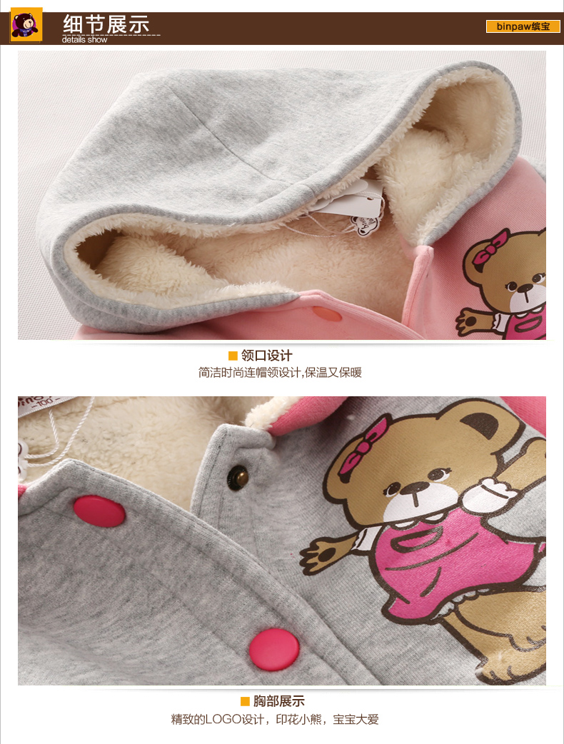 Manteau pour fille BINPAW - Ref 2164305 Image 27