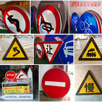 Traffic sign height limit speed limit speed limit round triangle traffic sign reflective sign custom