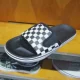 Giày thể thao nam mùa hè HIH Vans Vans 2019 mang giày thể thao màu đen và trắng cờ vua VN0A3WLE5GU - Dép thể thao