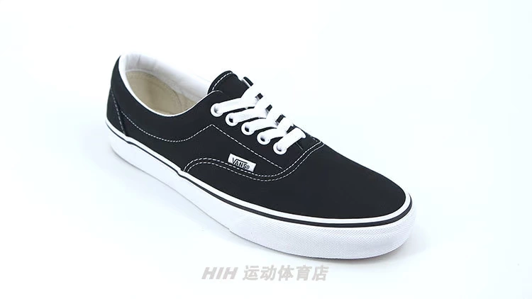 Người hâm mộ HIH VANS 2019 mùa hè nam ERA low-top giày vải cổ điển Giày thông thường VN000EWZBLK - Plimsolls