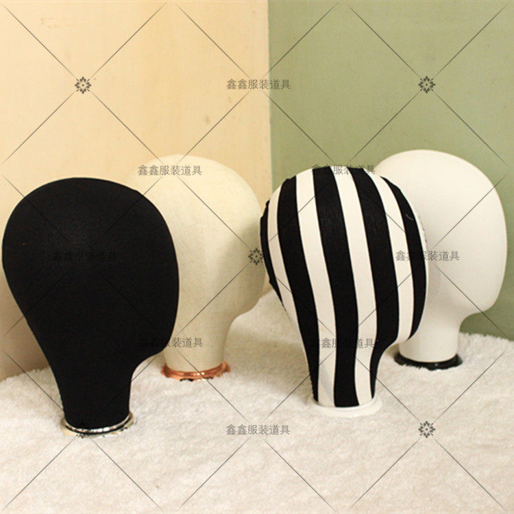 Hat Show Show Female Model Head Hat Wig ornaments Head Models Show Wrapping Bub Head Mold Props Fake heads