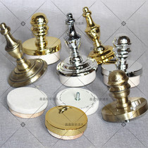 Model prop accessories men and women model metal head cover model head new head bag cloth flat cover