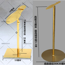 Stainless steel shoe rack shoe support Metal Mens and womens shoes bracket bag display rack shoe shop shoe display rack shoe bracket