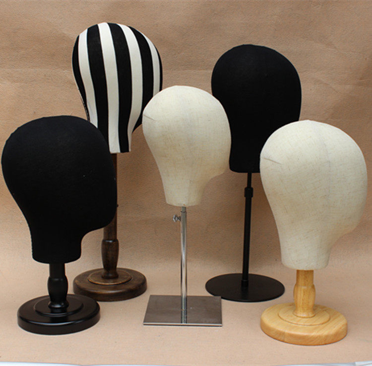 Model props dummy head hat wig display male and female model head bracket human head model can be small black clip