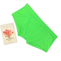 Summer Mens New Boxer Briefs Cotton Slim Elastic Low Waist Slim One Piece Comfortable Breathable Boxer Briefs