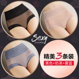 Сексуальные трусы, кружевные штаны, комфортный утягивающий пояс на талию, высокая талия, по фигуре