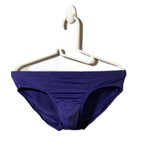 New mens low-waist ice silk thin underwear quick-drying briefs breathable one-piece large size casual non-sense underwear