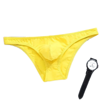 Mens skin-friendly and durable briefs new summer design briefs silky breathable one-piece briefs