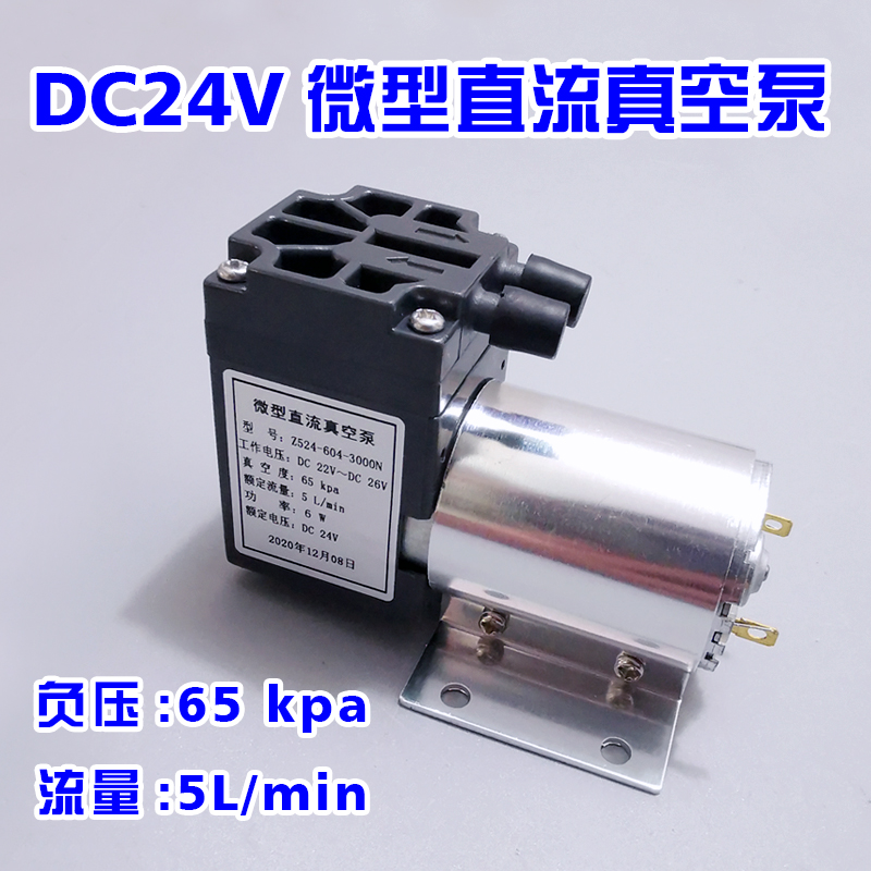 DC24V micro vacuum pump small negative pressure DC diaphragm Suction Pumping pump Pressure Pump Medical Beauty Pump