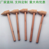 Bamboo tube wine bottle opener knock bamboo pointed mallet Solid wood multi-purpose small hammer wooden factory direct sales