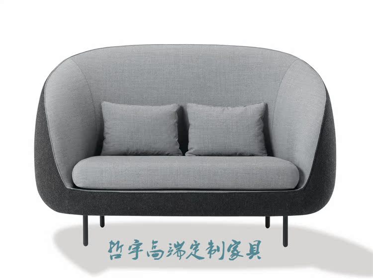 Nội thất tùy chỉnh - Ghế sofa nhiều người Bắc Âu FRP Bán chạy nhất Ghế sofa phòng khách Sofa gỗ rắn - Đồ nội thất thiết kế ghế sofa nhỏ