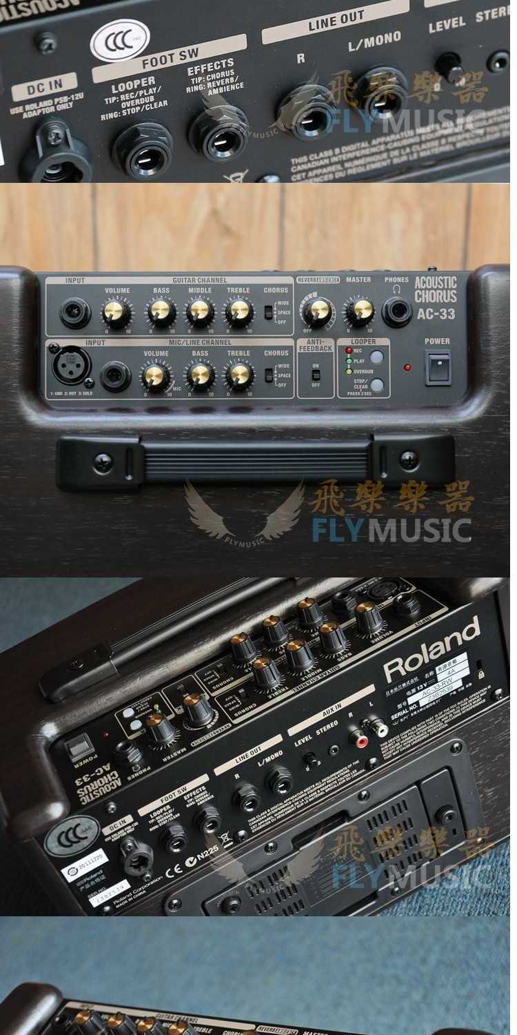 Đàn guitar acoustic Roland Roland AC33 AC33 ACW AC40 AC60 AC60R60 - Loa loa loa sony extra bass