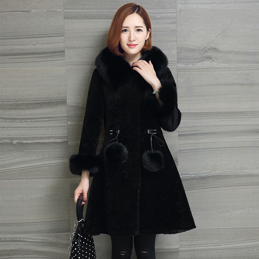 Manteau de fourrure femme SENMONO    - Ref 3173393 Image 1