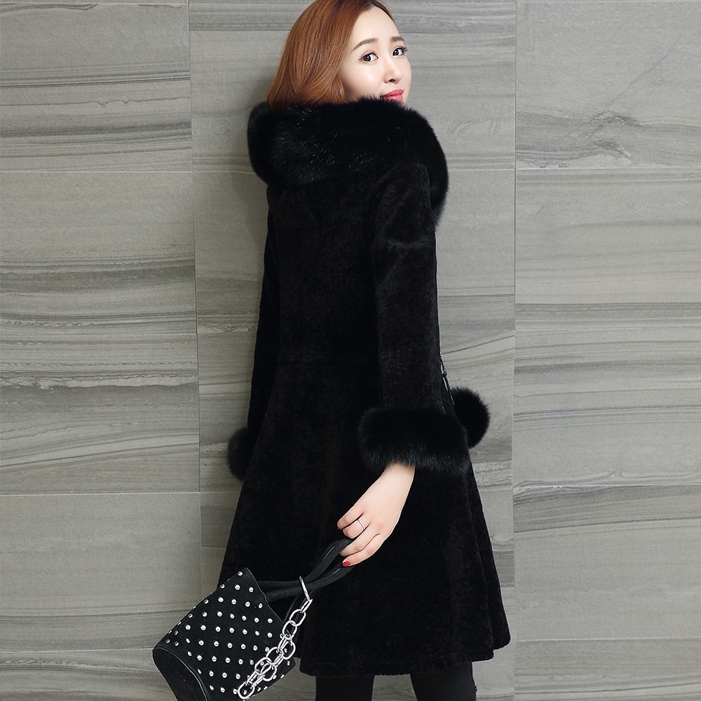 Manteau de fourrure femme SENMONO    - Ref 3173393 Image 4