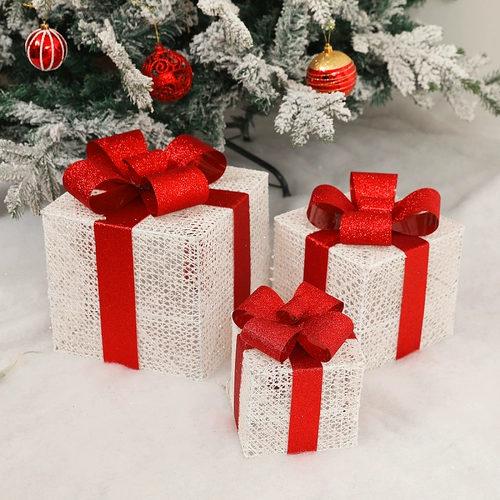 Рождественский декор, подарочная коробка, комплект для отеля