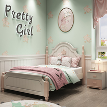 American childrens bed Girl Princess bed sheet person bed 1 2 Childrens room furniture Rabbit bed Bedroom child cartoon bed