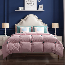 Childrens bed Girl Princess bed Leather bed 1 5 meters American childrens bed Boy single bed Teen bedroom bed