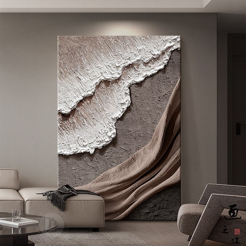 Light Luxury High-End Abstract Living Room Wall Art with a Three-Dimensional Effect, Sofa Background Wall Decorative Painting, Floor-Standing Painting, Ocean Wave Entrance Wall Art Light Luxury High-End Abstract Living Room Wall Art with a Three-Dimensional Effect, Sofa Background Wall Decorative Painting, Floor-Standing Painting, Ocean Wave Entrance Wall Art