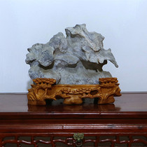 Lingbi chite ornamental stone natural Taihu stone raw stone by mountain stone pendulum piece Manau stone jade maintenance Town mansion stone