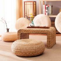 Straw futon Japanese cushion Lazy cushion Rattan Tatami mat Meditation mat On the ground Worship Buddha Straw mat