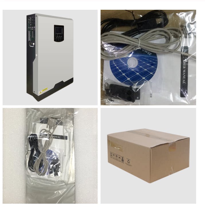 5kw built-in MPPT charge controller 80A inverter